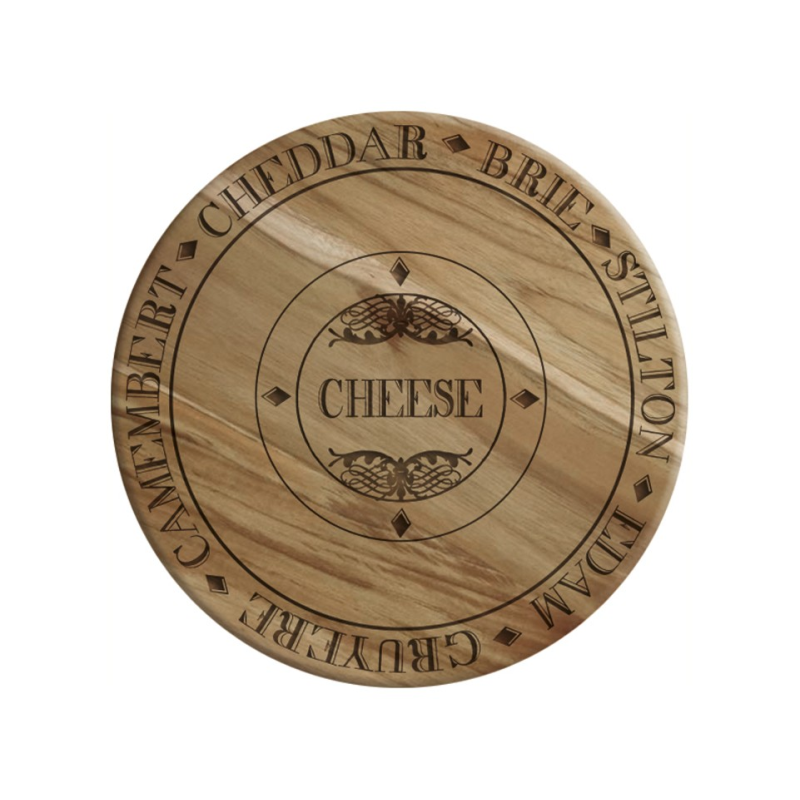 Dębowa deska do serwowania sera