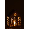 Świecznik - domek 28cm