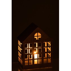 Świecznik - domek 28cm